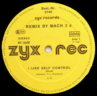 Mach 2 (2) : I Like Self Control (12")
