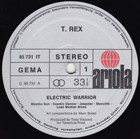 T. Rex : Electric Warrior (LP, Album, Gat)