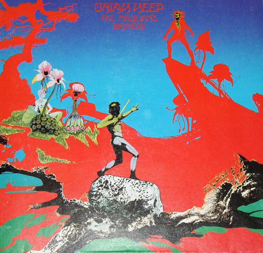 Uriah Heep : The Magician's Birthday (LP, Album, RE, Gat)