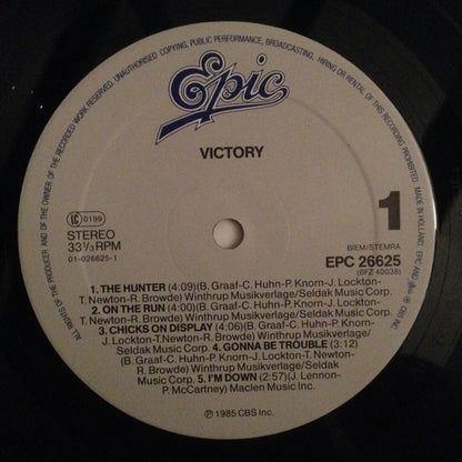 Victory (3) : Victory (LP, Album)