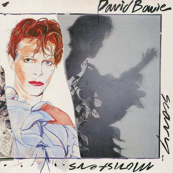David Bowie : Scary Monsters (LP, Album, Gat)