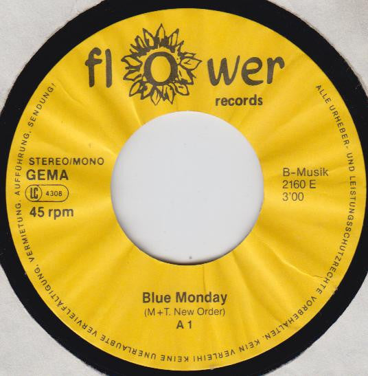 A-1 (4) : Blue Monday (7", Single)