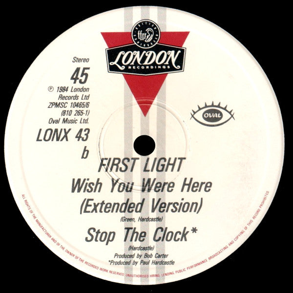 1st Light* : Wish You Were Here (12")