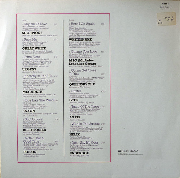 Various : Heavy Rock Super Groups (LP, Comp, Club)