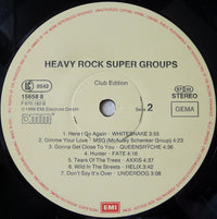 Various : Heavy Rock Super Groups (LP, Comp, Club)