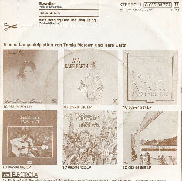 Jackson Five* : Skywriter (7")
