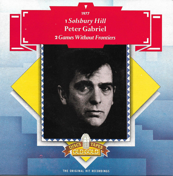 Peter Gabriel : Solsbury Hill / Games Without Frontiers (7", Single, RP)