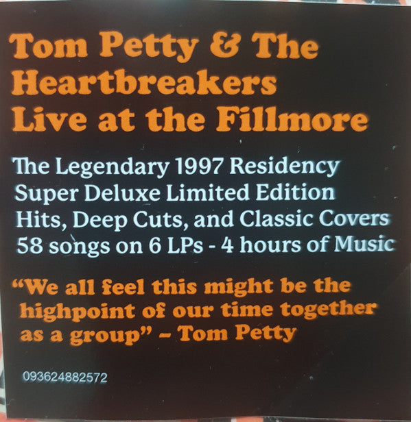 Tom Petty And The Heartbreakers : Live At The Fillmore - 1997 (6xLP + Box, Album, Dlx, Num)