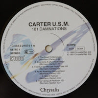Carter The Unstoppable Sex Machine : 101 Damnations (LP, Album, RP)