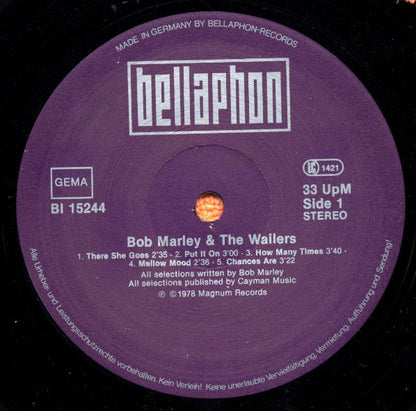 Bob Marley & The Wailers : Bob Marley & The Wailers (LP, Comp)