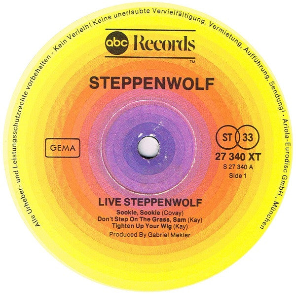 Steppenwolf : Live (2xLP, RE, Gat)