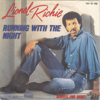 Lionel Richie : Running With The Night (7", Single)