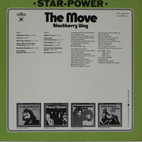The Move : Blackberry Way (LP, Comp)
