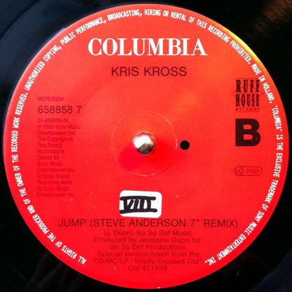 Kris Kross : Its A Shame (7", Single, Pos)