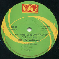 Djoliba National : Les Rythmes Et Chants Sacrés Des Ballets "Djoliba National" (LP, Album)