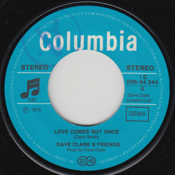 Dave Clark & Friends : Sweet City Woman (7", Single)