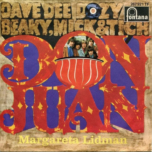 Dave Dee, Dozy, Beaky, Mick & Tich : Don Juan (7", Single, Mono)