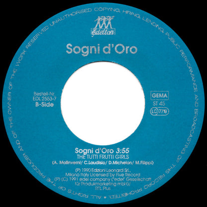 The Tutti Frutti-Girls : Mambo Mambo (7", Single)