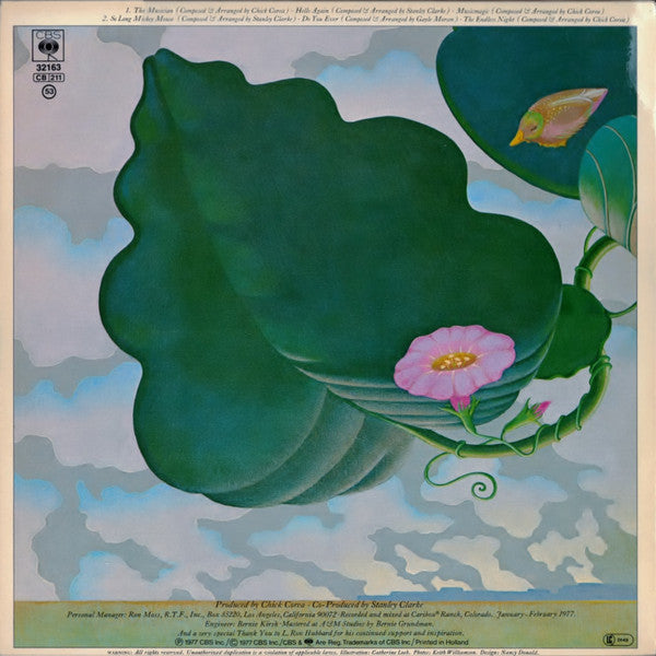 Return To Forever : Musicmagic (LP, Album, RE)