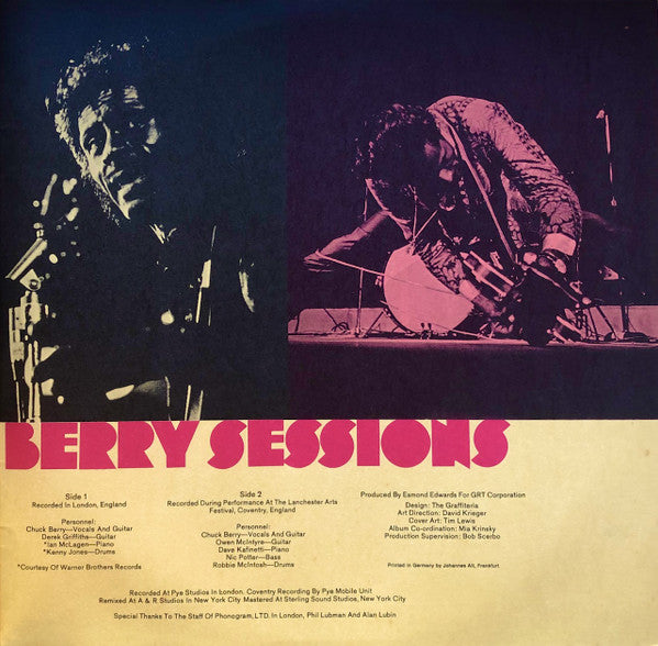 Chuck Berry : The London Chuck Berry Sessions (LP, Album, Gat)