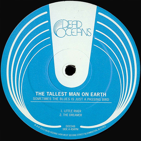 The Tallest Man On Earth : Sometimes The Blues Is Just A Passing Bird (12", EP)