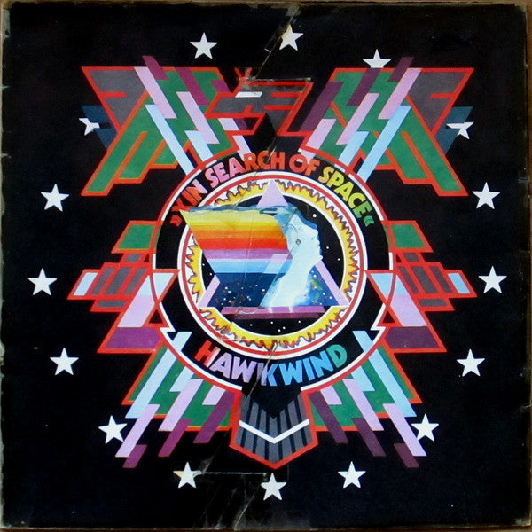 Hawkwind : X In Search Of Space (LP, Album, Gim)