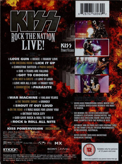 Kiss : Rock The Nation Live! (2xDVD-V, PAL)