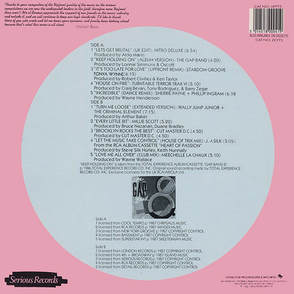 Various : Upfront 5 (LP, Comp)