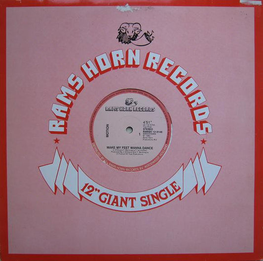 Motion (3) : Make My Feet Wanna Dance (12", Single)