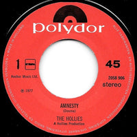The Hollies : Amnesty (7", Single)