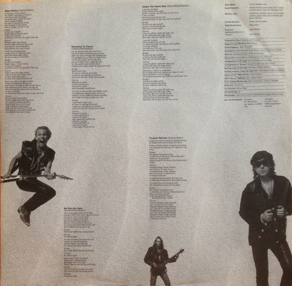 Scorpions : Face The Heat (LP, Album, Bla)