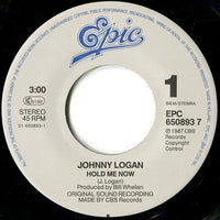 Johnny Logan : Hold Me Now (7", Single)