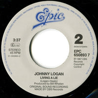Johnny Logan : Hold Me Now (7", Single)