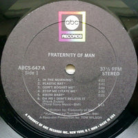 The Fraternity Of Man : The Fraternity Of Man (LP, Album)