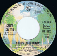Candi Staton : Nights On Broadway (7", Single)