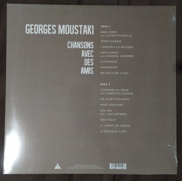 Georges Moustaki : Chansons Avec Des Amis (LP, Album, Comp)