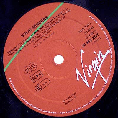 Wilko* : Solid Senders (LP)