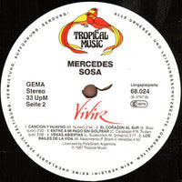Mercedes Sosa : Vivir (LP, Comp)