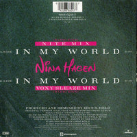 Nina Hagen : In My World (7", Single)