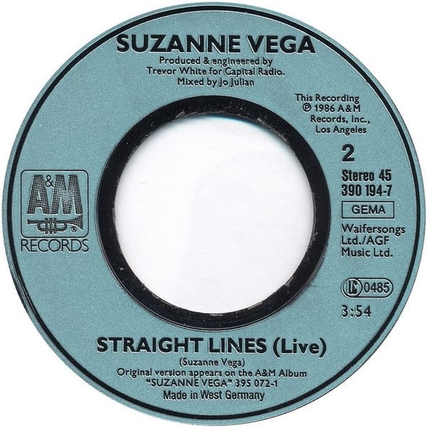 Suzanne Vega : Luka (7", Single)