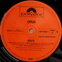 Opus : Solo (LP, Album)