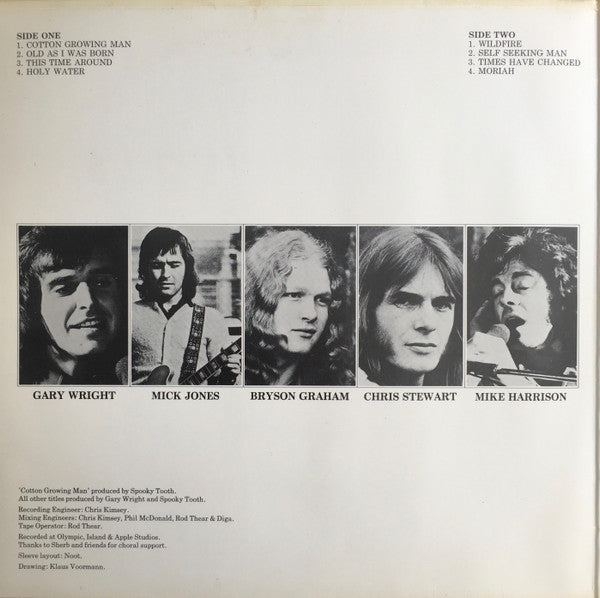 Spooky Tooth : You Broke My Heart So...I Busted Your Jaw (LP, Album, Pin)