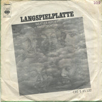 Weather Report : Boogie Woogie Waltz (Edited Version) (7", Single)