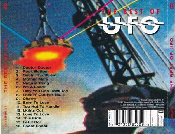 UFO (5) : The Best Of UFO (CD, Comp, RE)