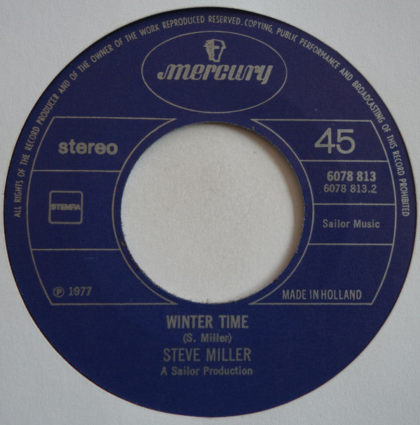Steve Miller Band : Swingtown / Wintertime (7", Single)