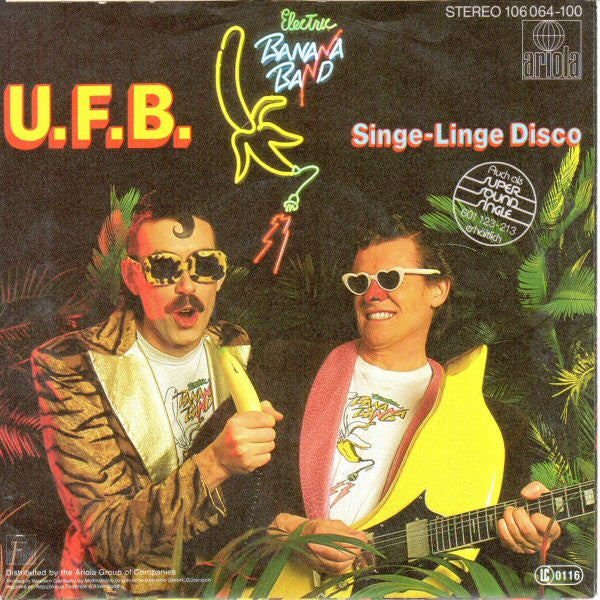 Electric Banana Band : U.F.B. (7", Single)