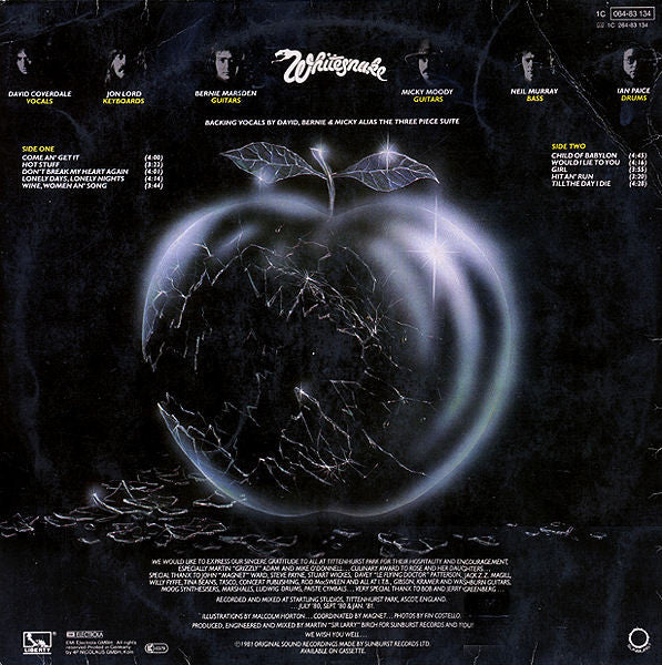 Whitesnake : Come An' Get It (LP, Album)