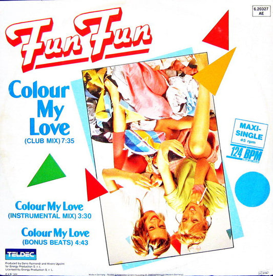 Fun Fun : Colour My Love (12", Maxi)