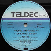 Fun Fun : Colour My Love (12", Maxi)
