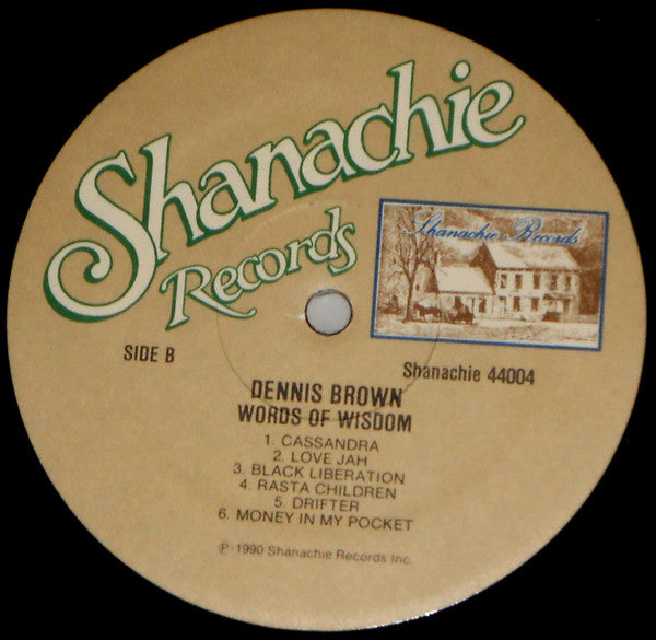 Dennis Brown : Words Of Wisdom (LP, Album, RE)